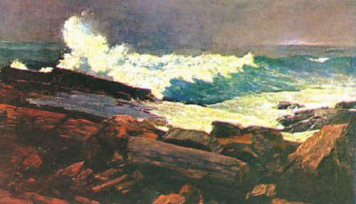 Winslow Homer Weather Beaten Sweden oil painting art